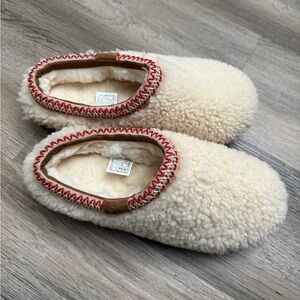 UGG Cream and Red Women's Slippers